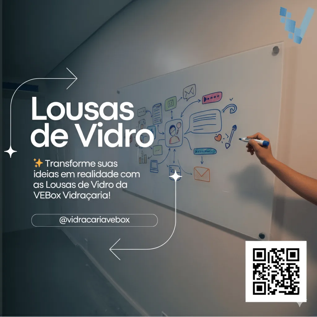 Lousa de vidro para escritório em Manaus